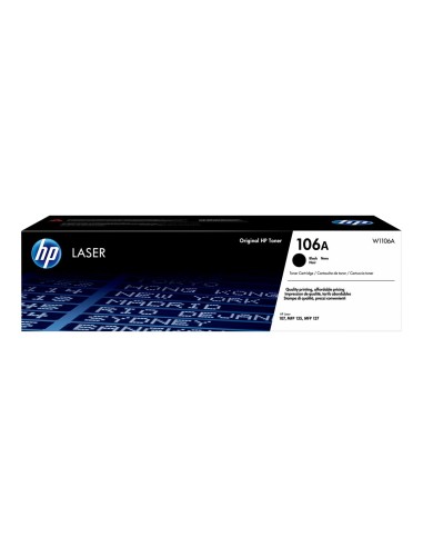 HP 106- HP W1106A - Noir - Cartouche HP