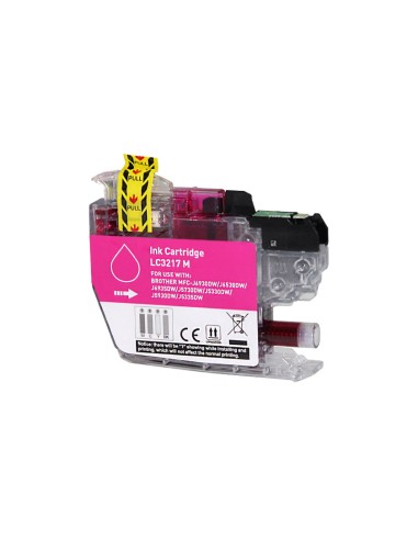 Compatible Brother LC-3217M - Magenta - Cartouche Compatible  Brother