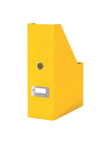 LEITZ Porte-revues CLICK & STORE - Dimensions : L103xH330xP 253mm - Coloris : Jaune Wow