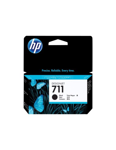 HP 711 - HP CZ129A - Noir - Cartouche jet d'encre HP