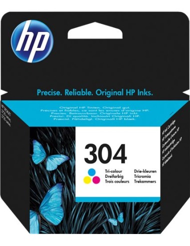 HP N9K05AE - HP 304 - Trois Couleurs - Cartouche HP