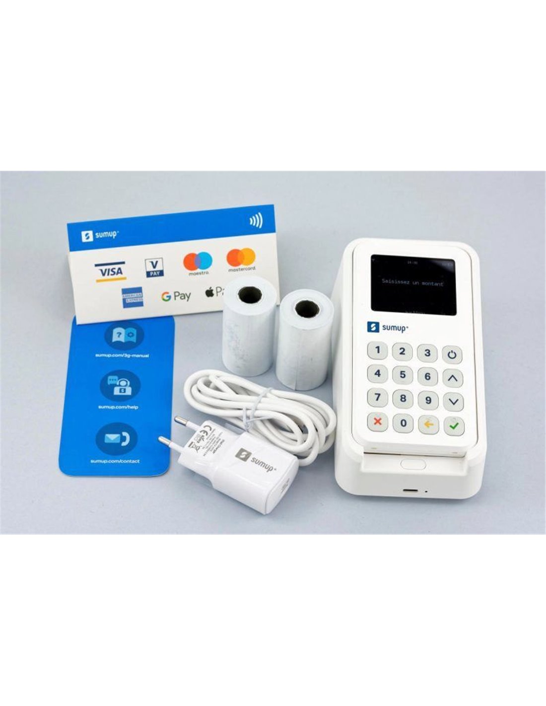 SUMUP Kit de paiement Sumup 3G+ et imprimante - TPE Sumup
