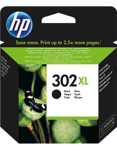 HP 302XL - HP F6U68AE - Noir - Cartouche XL HP - pas cher