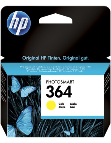 HP 364 - HP CB320EE - Jaune - Cartouche HP - pas cher