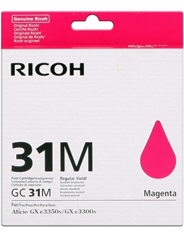 Ricoh GC 31M - Low Yield - Magenta - Cartouche d'encre Ricoh