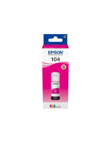 Epson 113 - Epson C13T06B340 - EcoTank 113 - Magenta - Flacon d'encre Epson