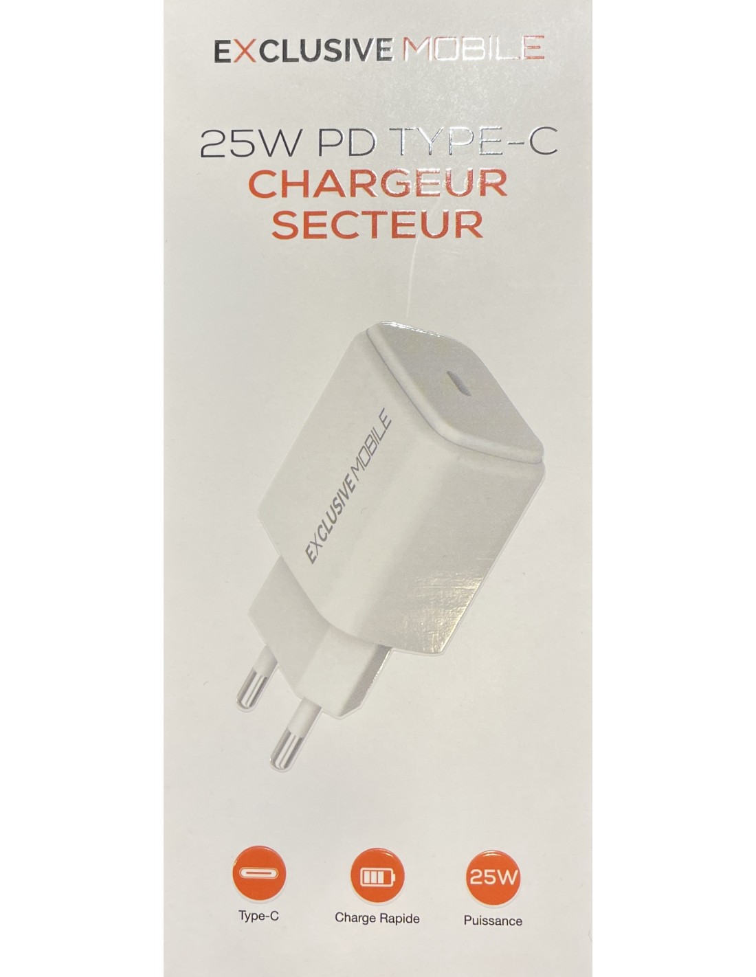 Chargeur secteur Samsung USB-C 25W & câble USB-C blanc : prix