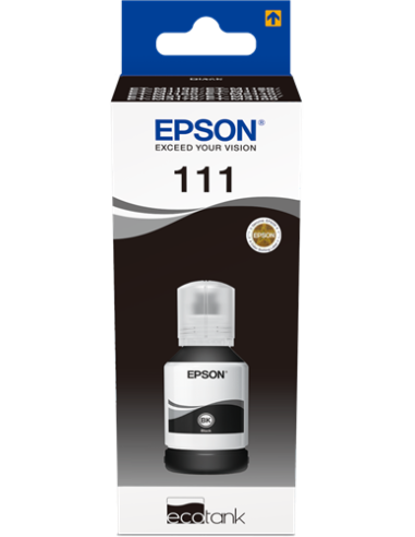 Epson 111 - Epson C13T03M140 - EcoTank 111 - Noir - Flacon d'encre Epson