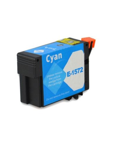 Compatible Epson T1572 - Epson  Tortue - Cyan - Cartouche Epson