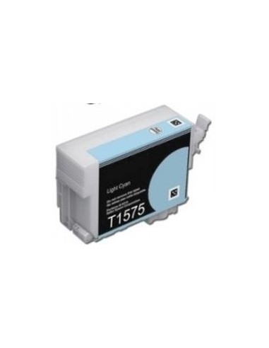 Compatible Epson T1575 - Epson  Tortue - Cyan light - Cartouche Epson