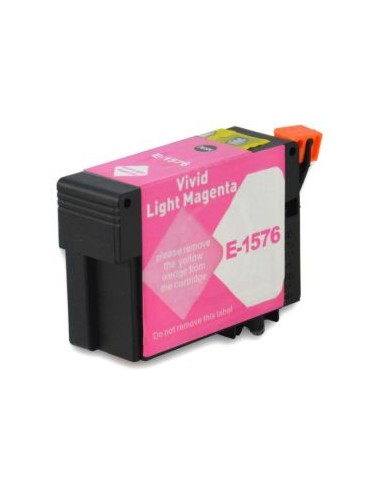 Compatible Epson T1576 - Epson  Tortue - Magenta light - Cartouche Epson