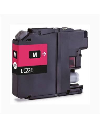 Compatible Brother LC-22EM - Magenta - Cartouche compatible Brother