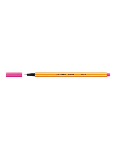 STABILO Stylo feutre Point 88 Rose fushia, pointe fine