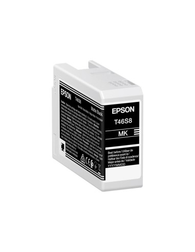 Epson T46S8 - Noir mat - Cartouche Epson