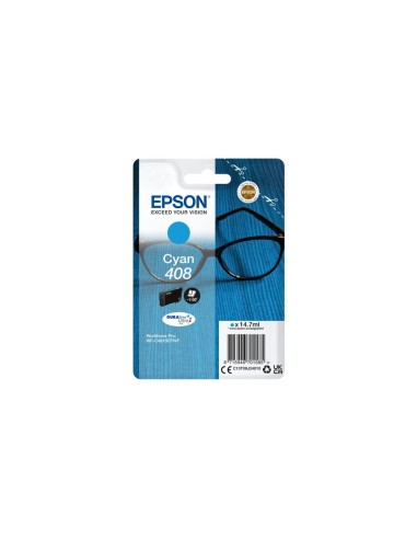 Epson 408 - Lunettes - Cyan - Cartouche Epson