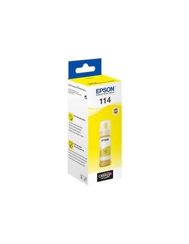 Epson 114 - C13T07B440 - Jaune - Flacon Epson