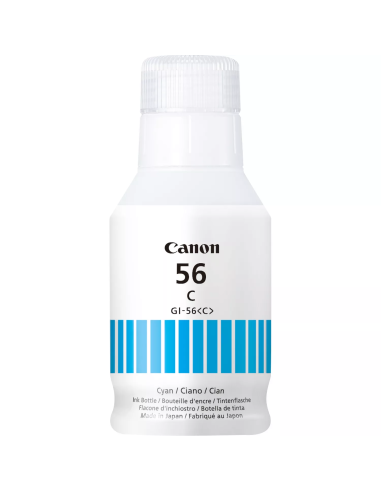 Canon Bouteille GI-56 - Cyan pour Canon MAXIFY GX6050, GX7050, GX5050