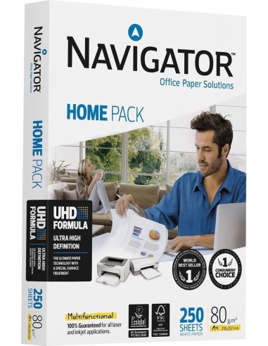 NAVIGATOR Ramette 250 feuilles papier extra Blanc - A4 - 80g