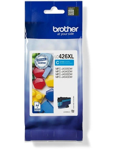 Brother LC-426XL - Cyan pour Brother MFC-J4340DW, Brother MFC-J4540DW, Brother MFC-J4540DWXL