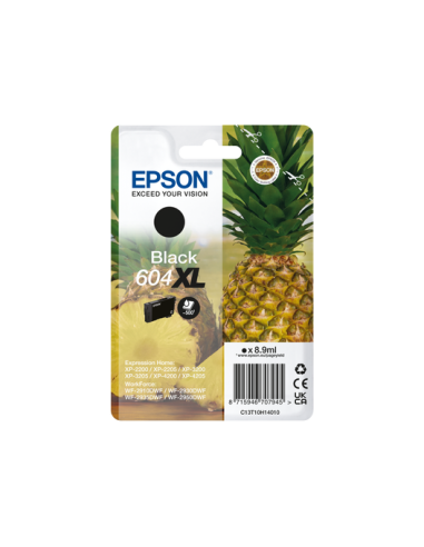 Compatible Epson 604XL - Ananas - Noir - pas cher