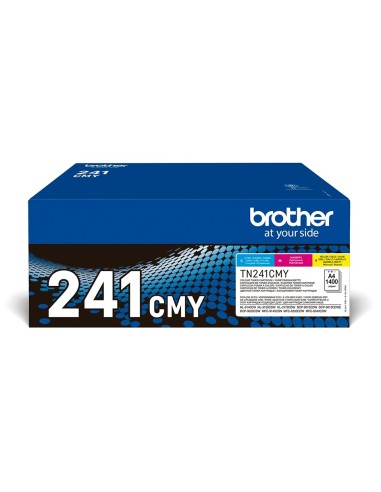 Brother TN-241CMY - Cyan, Magenta,  Jaune - Pack 3 Toners Brother