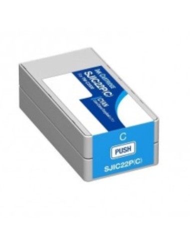 Compatible Epson SJIC22P - C33S020602 - Cyan