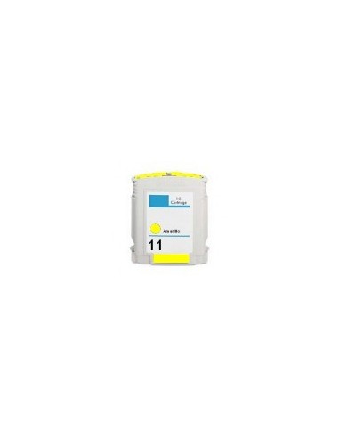 Compatible HP 11 - C4838A - Jaune