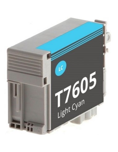 Compatible Epson T7605 - Orque - Cyan clair