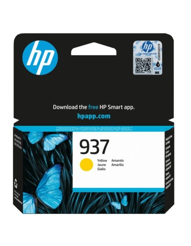 HP 937 - HP 4S6W4NE - Jaune - Cartouche HP