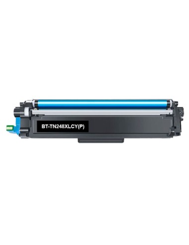 Compatible Brother TN-248XLC - Cyan - Toner Compatible Brother