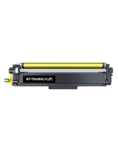 Compatible Brother TN-248XLY - Jaune - Toner Compatible Brother