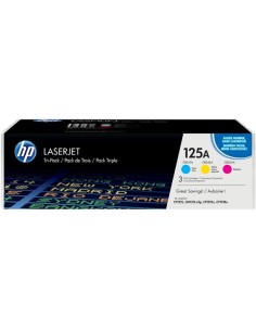 HP 125A - HP CF373AM - Cyan / Magenta / Jaune - Toners HP