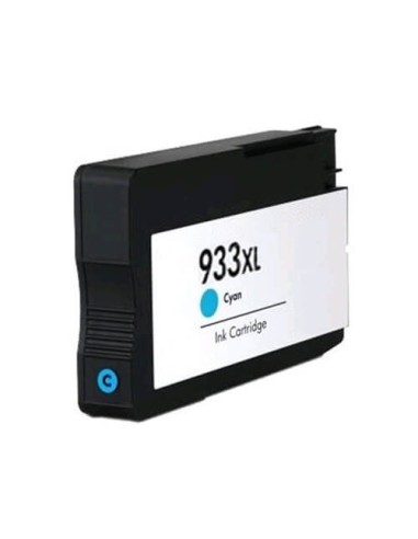 HP 933XL - HP CN054AE - Cyan - Cartouche XL Compatible HP