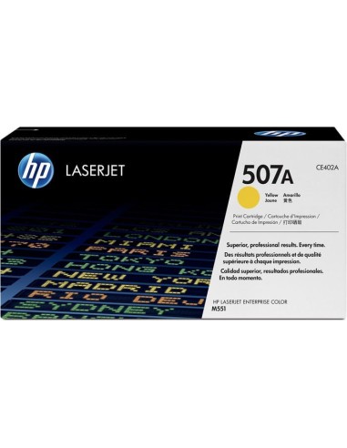 HP 507A - HP CE402A - Jaune - Toner HP