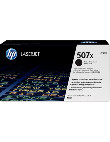 HP 507X - HP CE400X - Noir - Toner HP