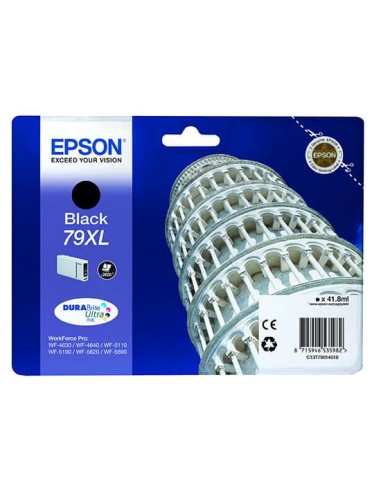 Epson T7901 - Epson 79XL - Tour de pise - Noir - Cartouche d'encre Epson