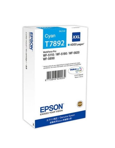 Epson T7892 - 79XXL - Cyan - Tour de pise - Cartouche Epson