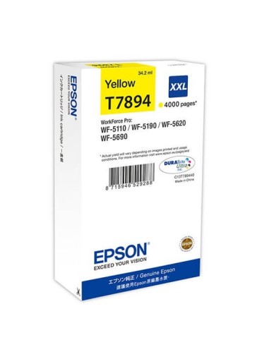 Epson T7894 - 79XXL - Tour de pise - Jaune - Cartouche Epson