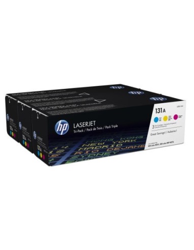 HP 131A - HP U0SL1AM - 3 Cartouches d'encre HP