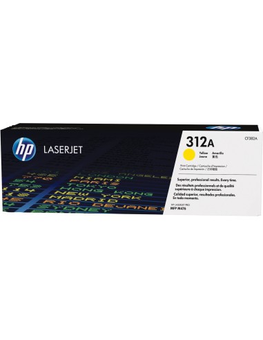 HP 312A - HP CF382A - Jaune - Toner HP