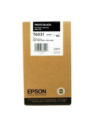 Epson T6031 - photo noire - originale - cartouche d'encre