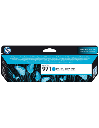 971 - Cyan - Cartouche HP OfficeJet Pro