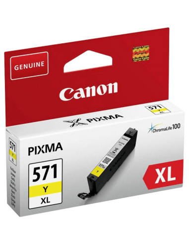 CLI-571Y XL - Jaune - Cartouche Haute Autonomie Canon 