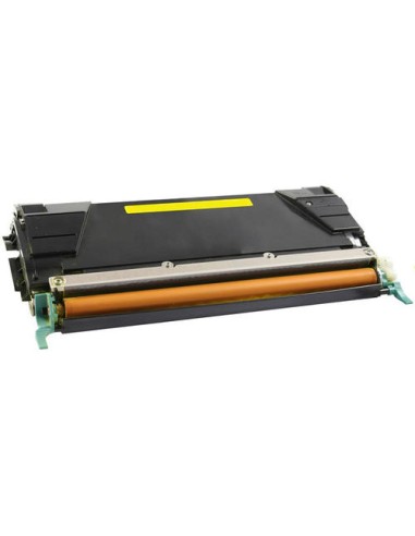 Lexmark C734/C736/X738 Amarillo Cartucho de Toner Generico - Reemplaza C734A1YG/C736H1YG