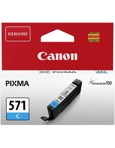 CLI-571C XL - Cyan - Cartouche Haute Autonomie Canon 