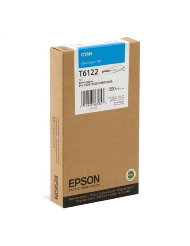 T6122 - Cyan - Cartouche Epson