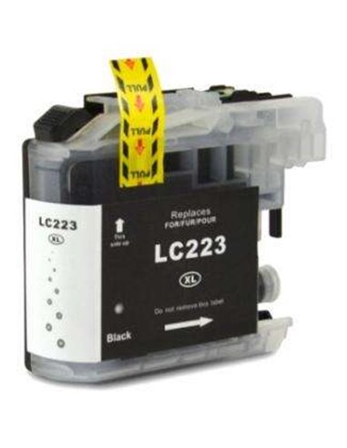 LC-223BK - Noir - Cartouche Compatible Brother