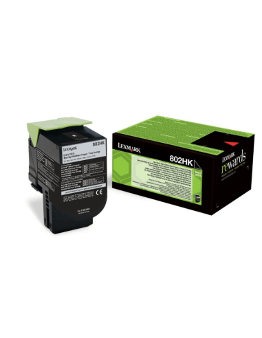 Lexmark 802HK - Noir - Cartouche XL de toner Lexmark