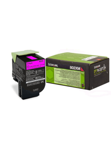 Lexmark 802XM - Magneta - Cartouche XXL de toner Lexmark