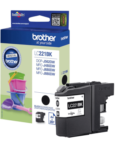 LC-221BK - Cartouche Brother